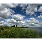 Wolken boven het Alkmaardermeer.