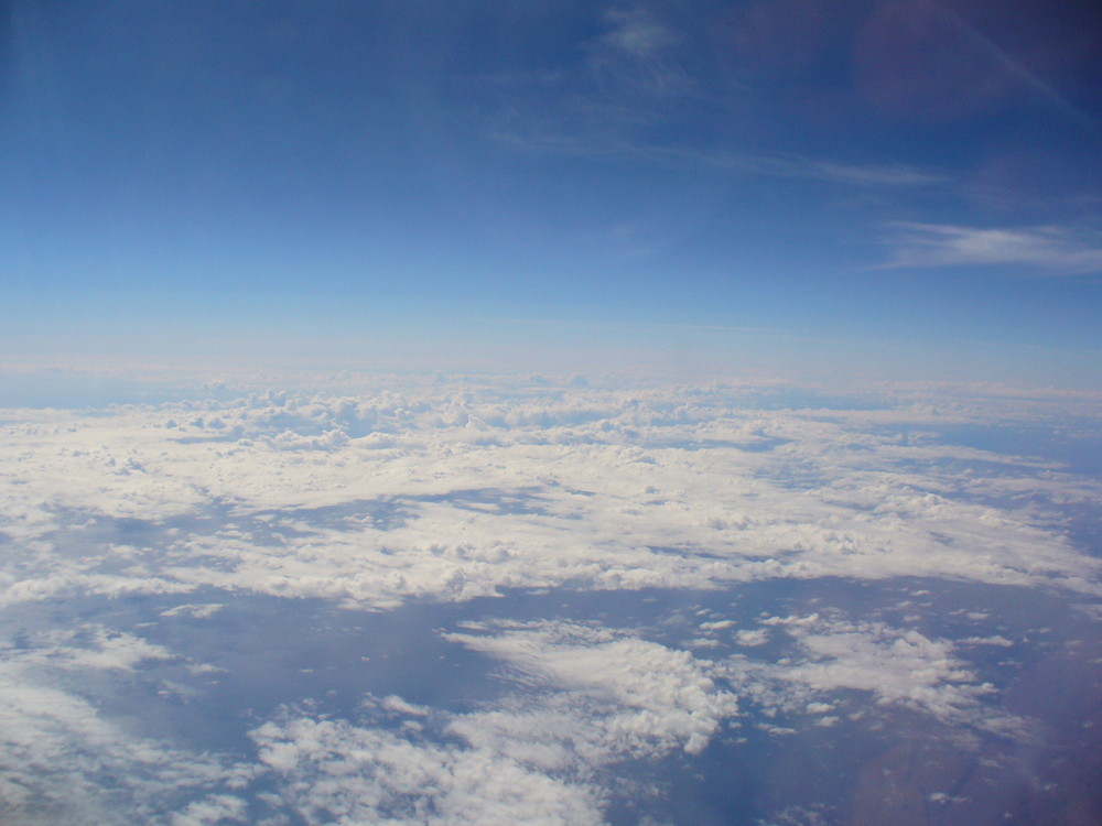 Wolken die auch eine Eislandschaft sein könnten