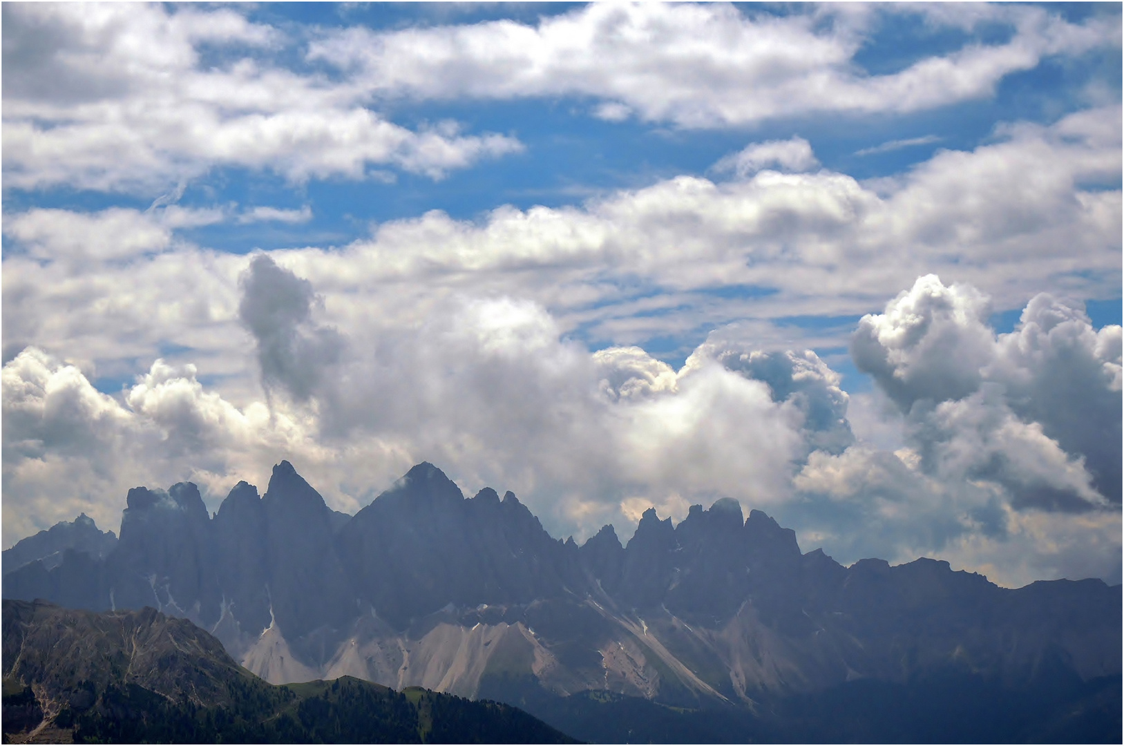 Wolken, die ewigen Wanderer