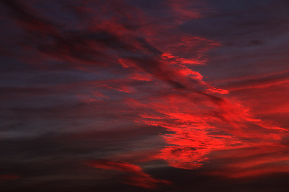 Wolken-Färbung