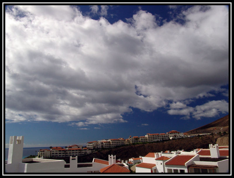 Wolken fallen auf´s Dach ! :-)