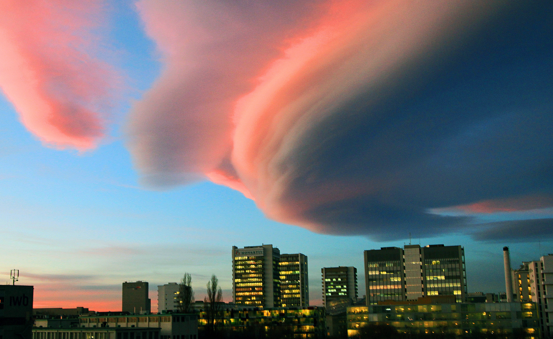 Wolken - Farbenspiel