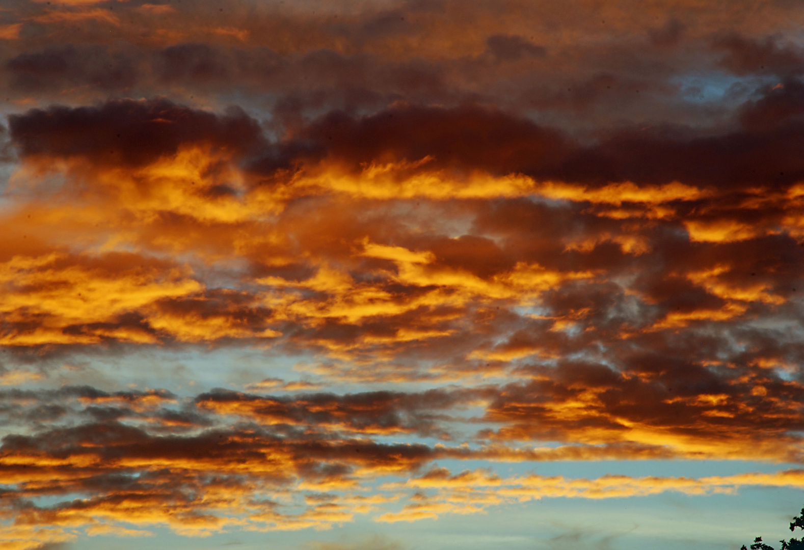 Wolken Farbenspiel