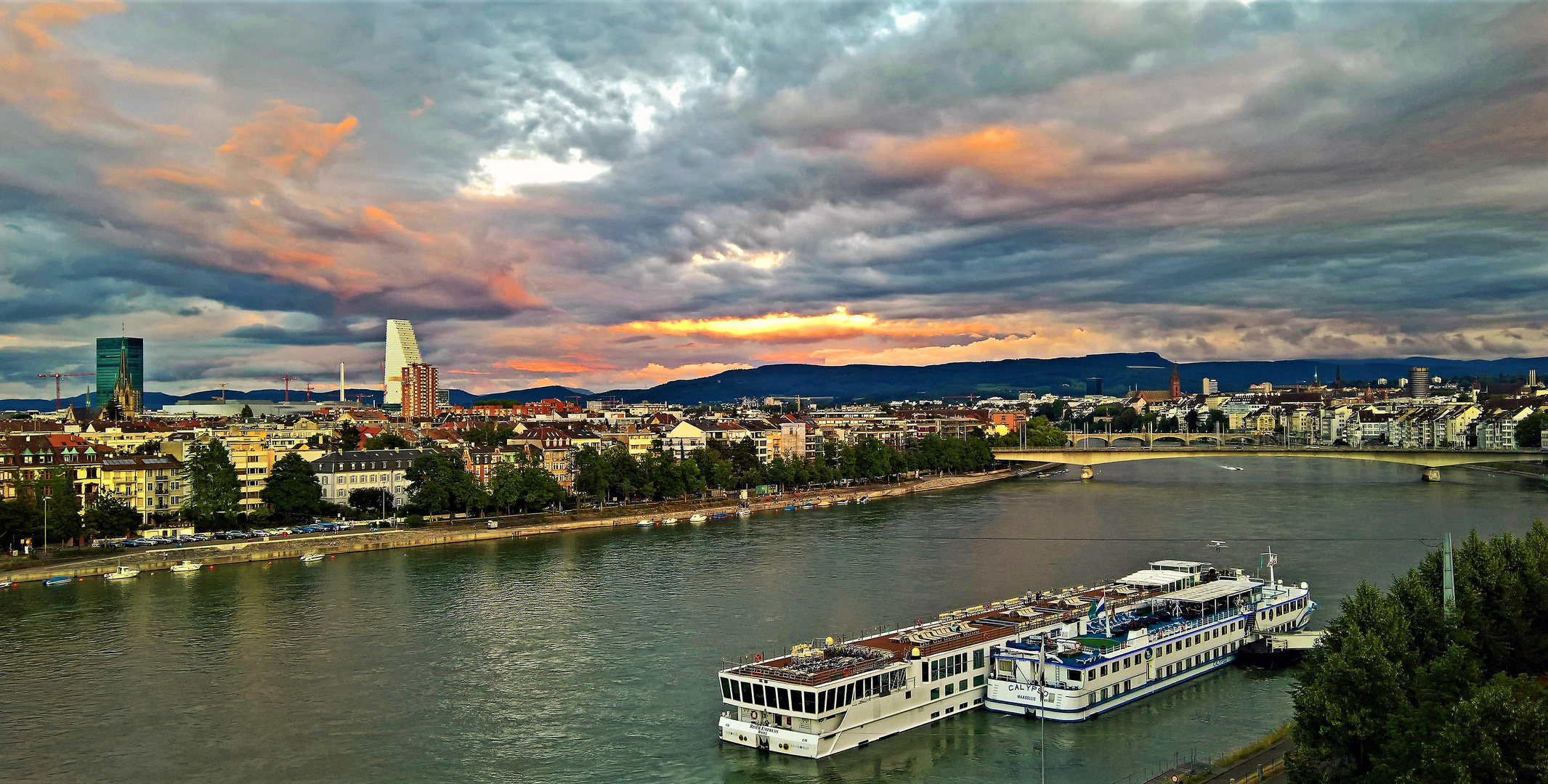 Wolken - Farbenspiel