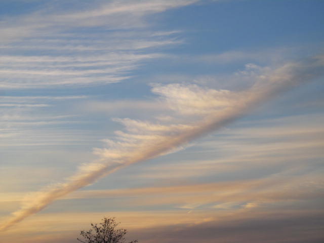 Wolken ... Feder