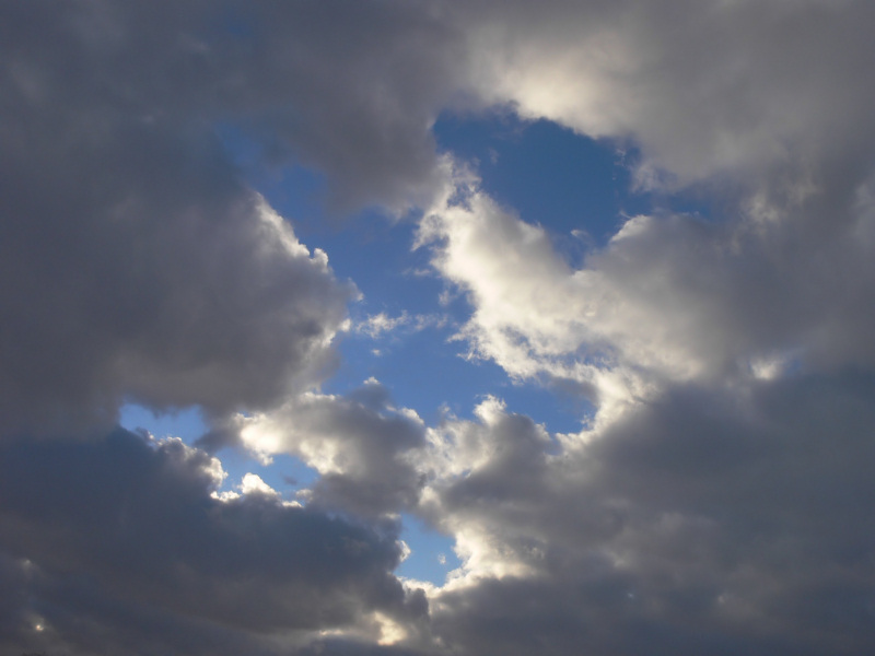 Wolken I - Licht und Schatten