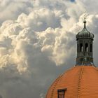 Wolken im Abendlicht