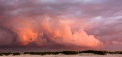 Wolken im Abendlicht