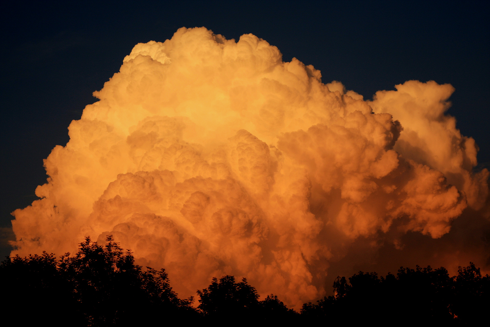 Wolken im Abendrot