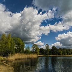 Wolken im April