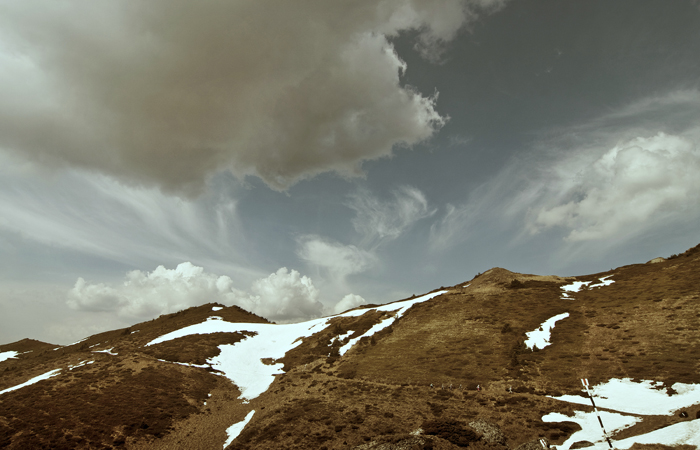 Wolken im Ciucas