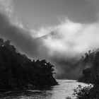 Wolken im Flusstal