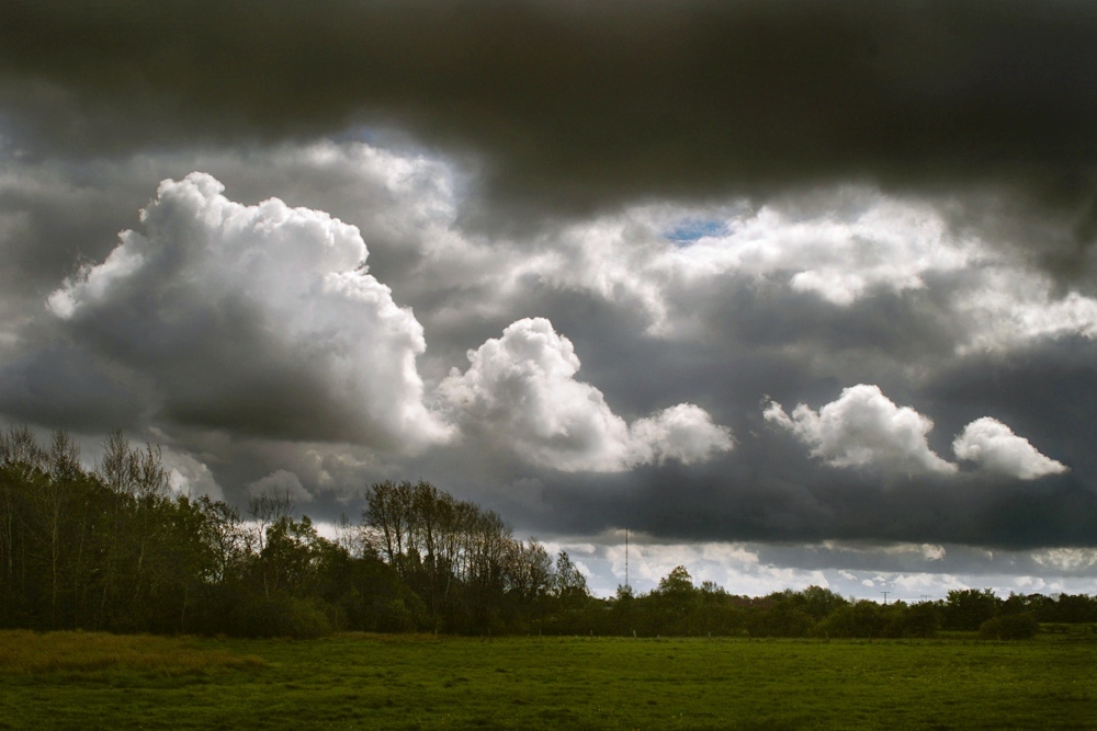 Wolken im Gänsemarsch - à la queue leu leu