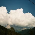 Wolken im Gebirge