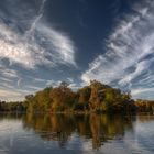 Wolken im Herbst