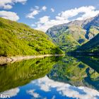 Wolken im Lago di Vogorno