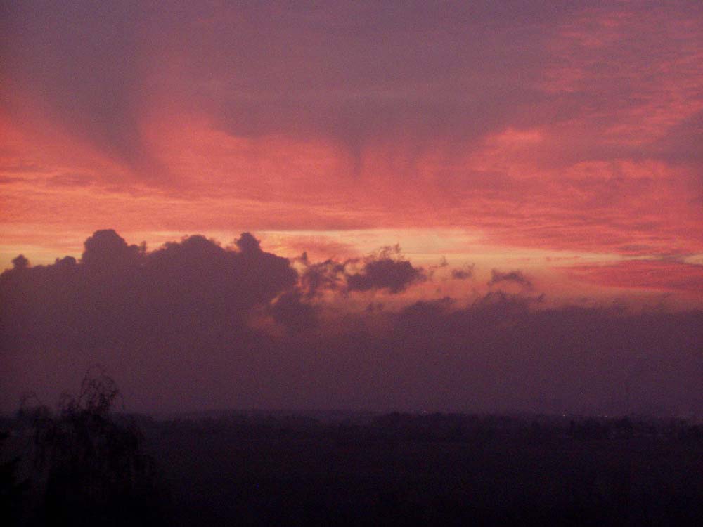 Wolken im Sonnenlicht