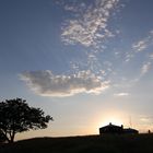 Wolken im Sonnenuntergang