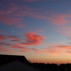 Wolken im Sonnenuntergang