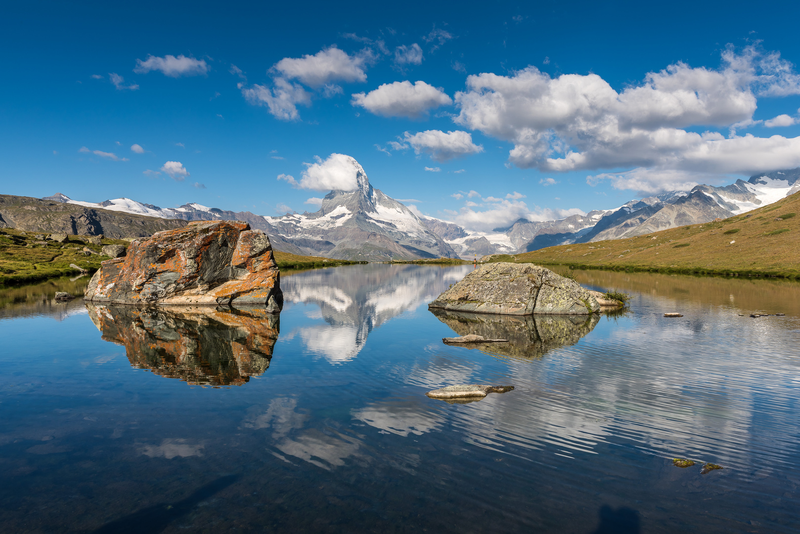 Wolken im Stellisee