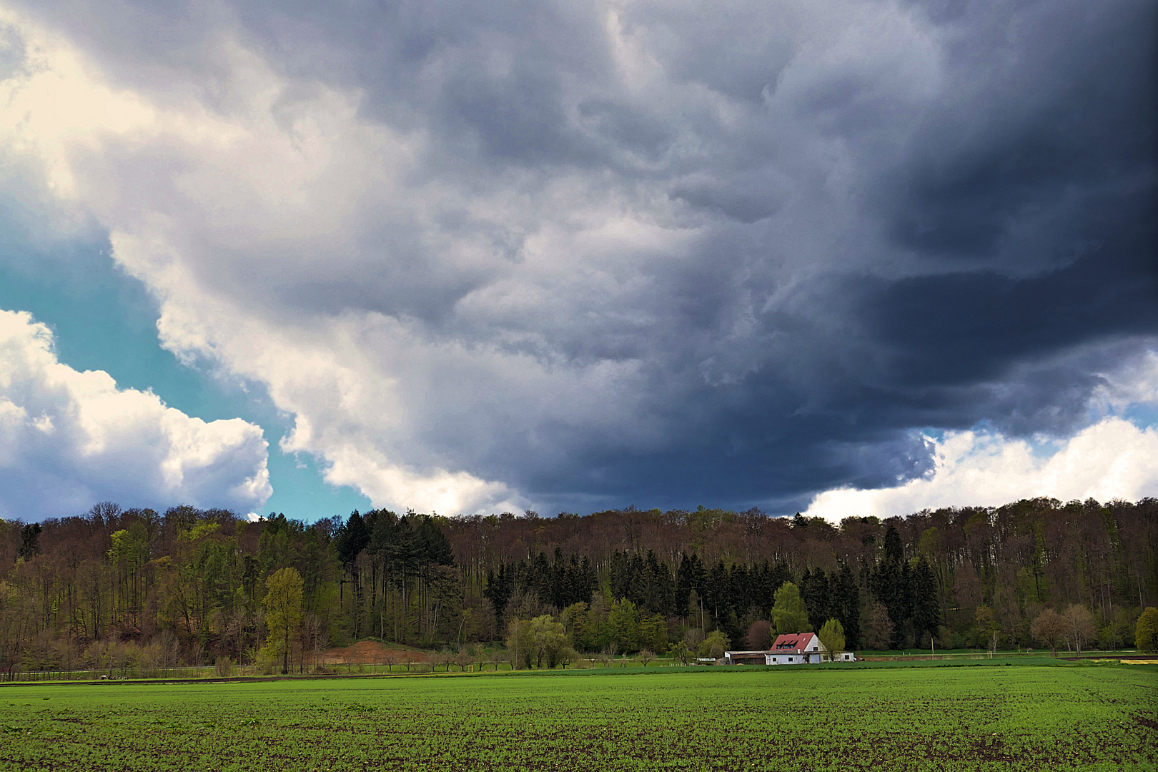 Wolken im Tiefflug