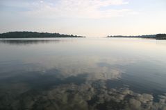 Wolken im Victoriasee