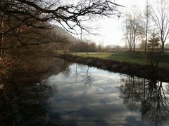 Wolken im Wasser