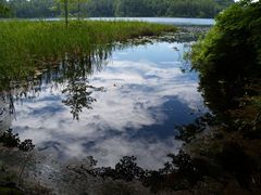 Wolken im Wasser