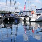 Wolken im Wasser - letzte Sommerimpressionen