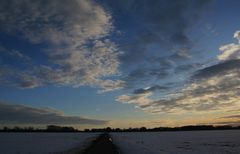 Wolken im Wendland ....