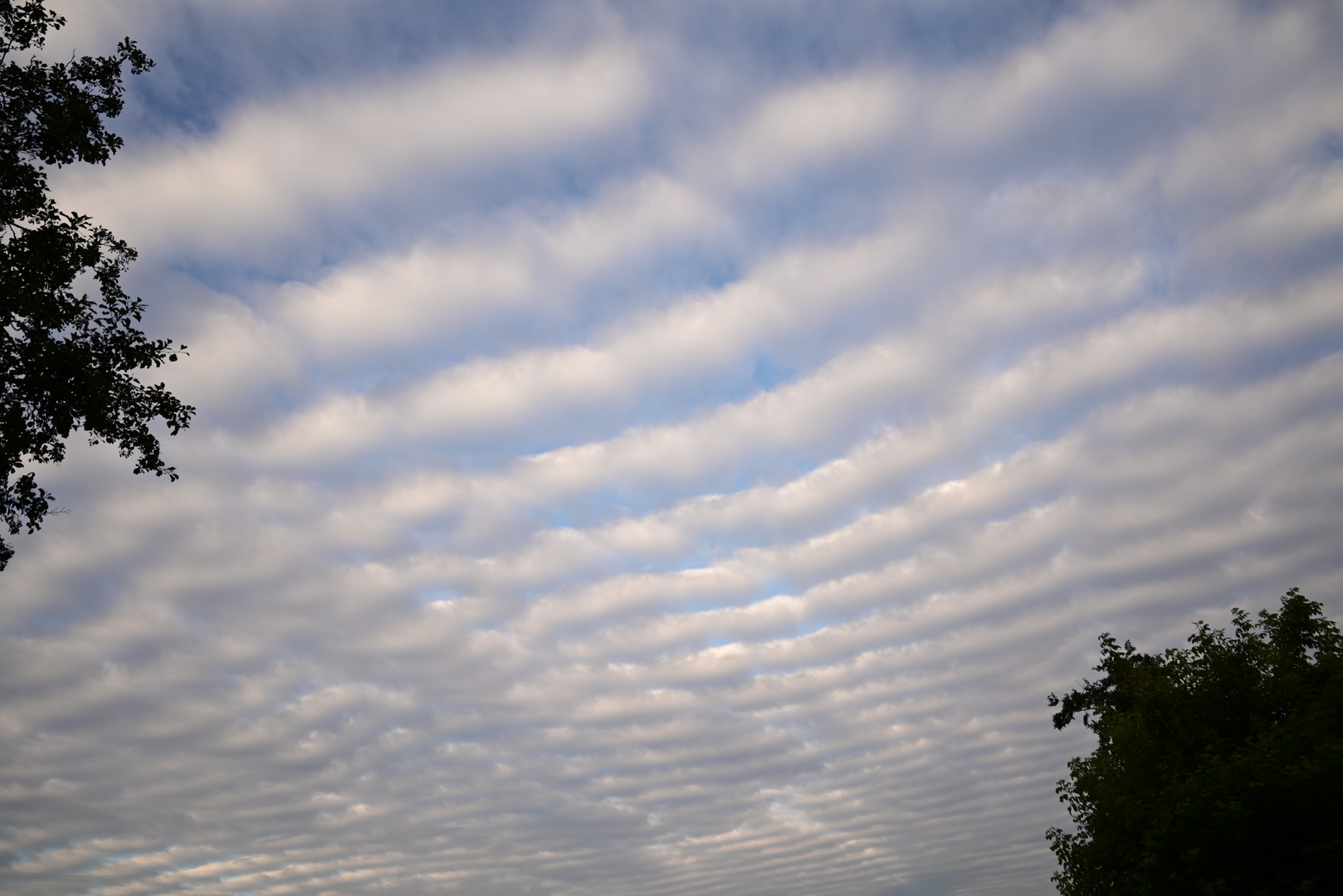 Wolken im Westen