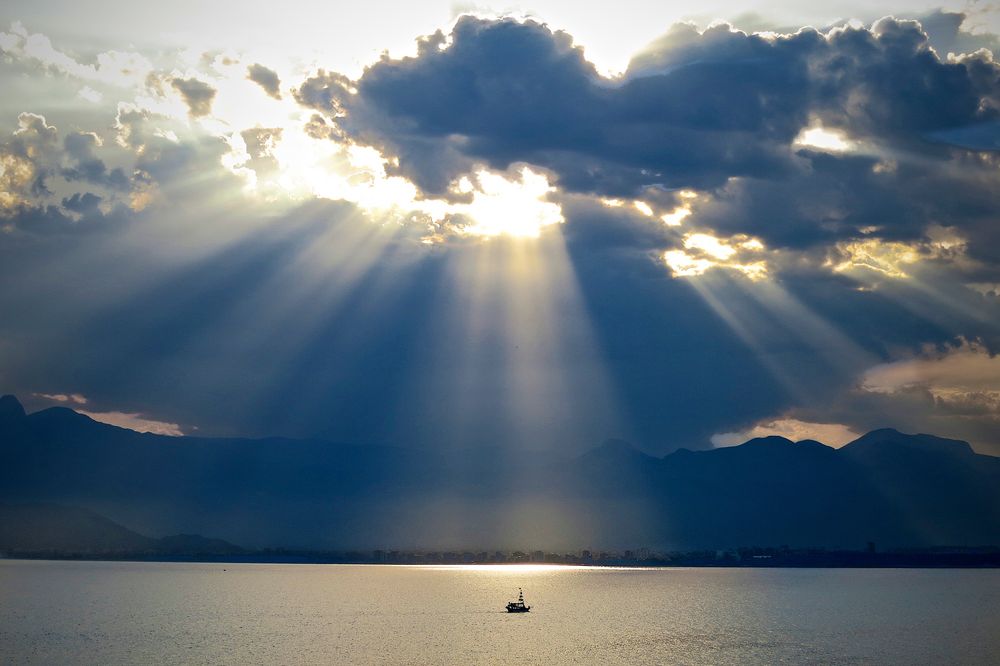 Wolken in Antalya