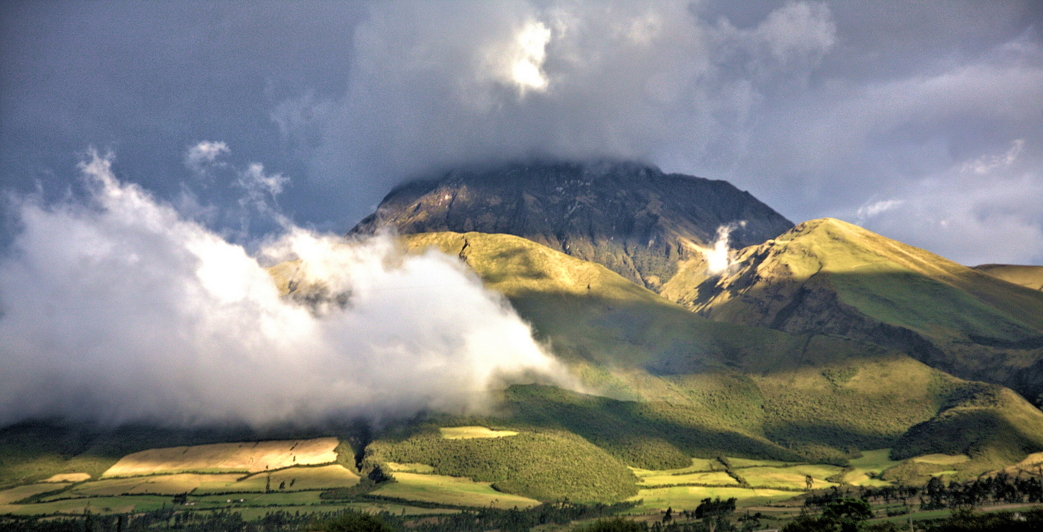 Wolken in Augenhöhe