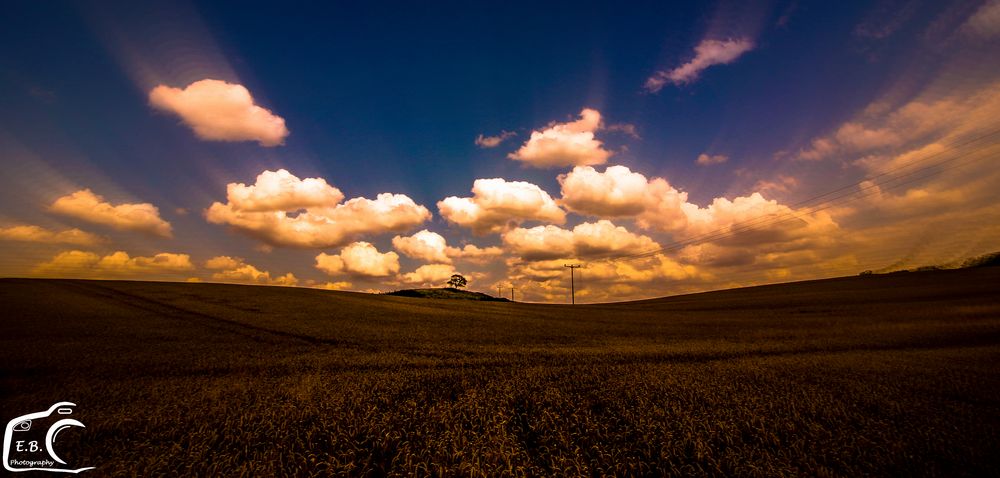 Wolken in Bewebung