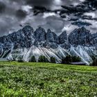 Wolken in den Dolomiten