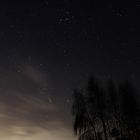 Wolken in der Nacht