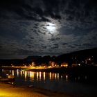 Wolken in der Nacht