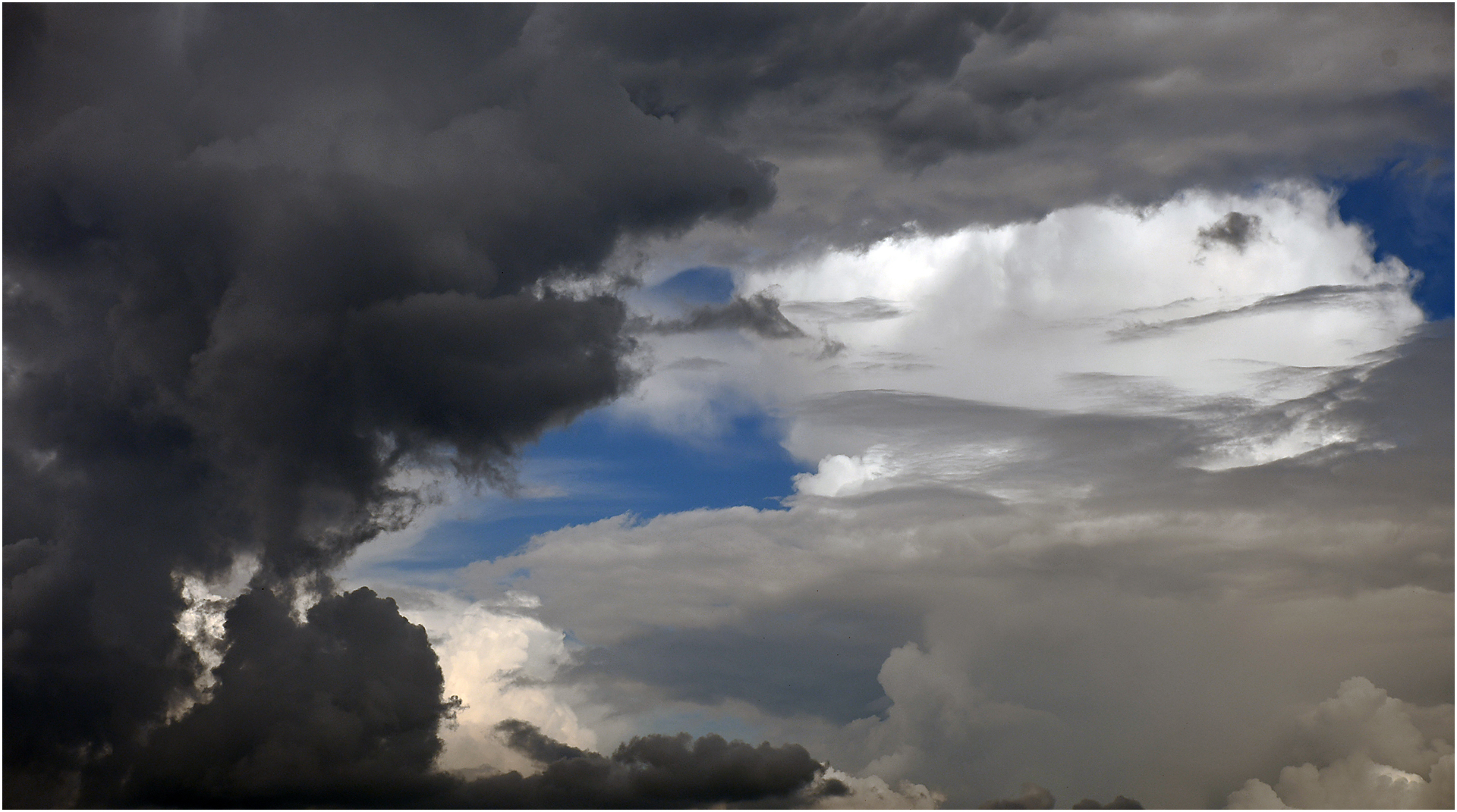 Wolken in Fischform ja, aber ein Riesenfisch wie dieser ??? 