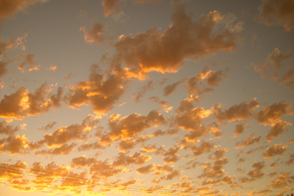 Wolken in Freo!