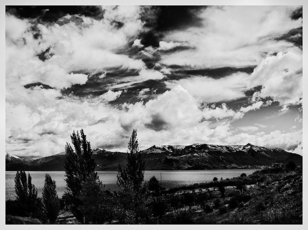 Wolken in Patagonien ...