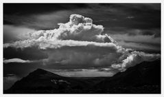 Wolken in Patagonien ...