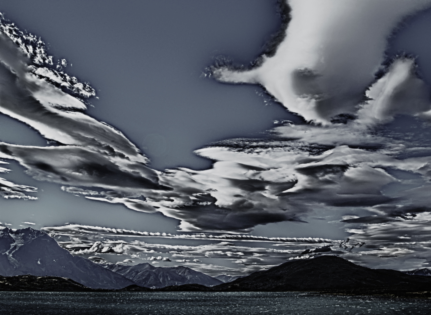 wolken in patagonien ...