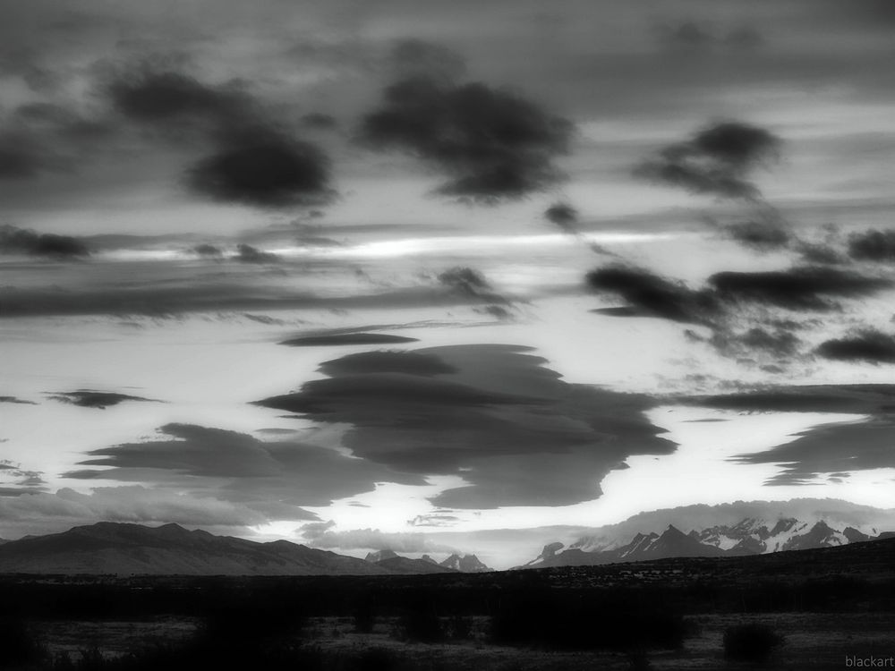 wolken in patagonien ...