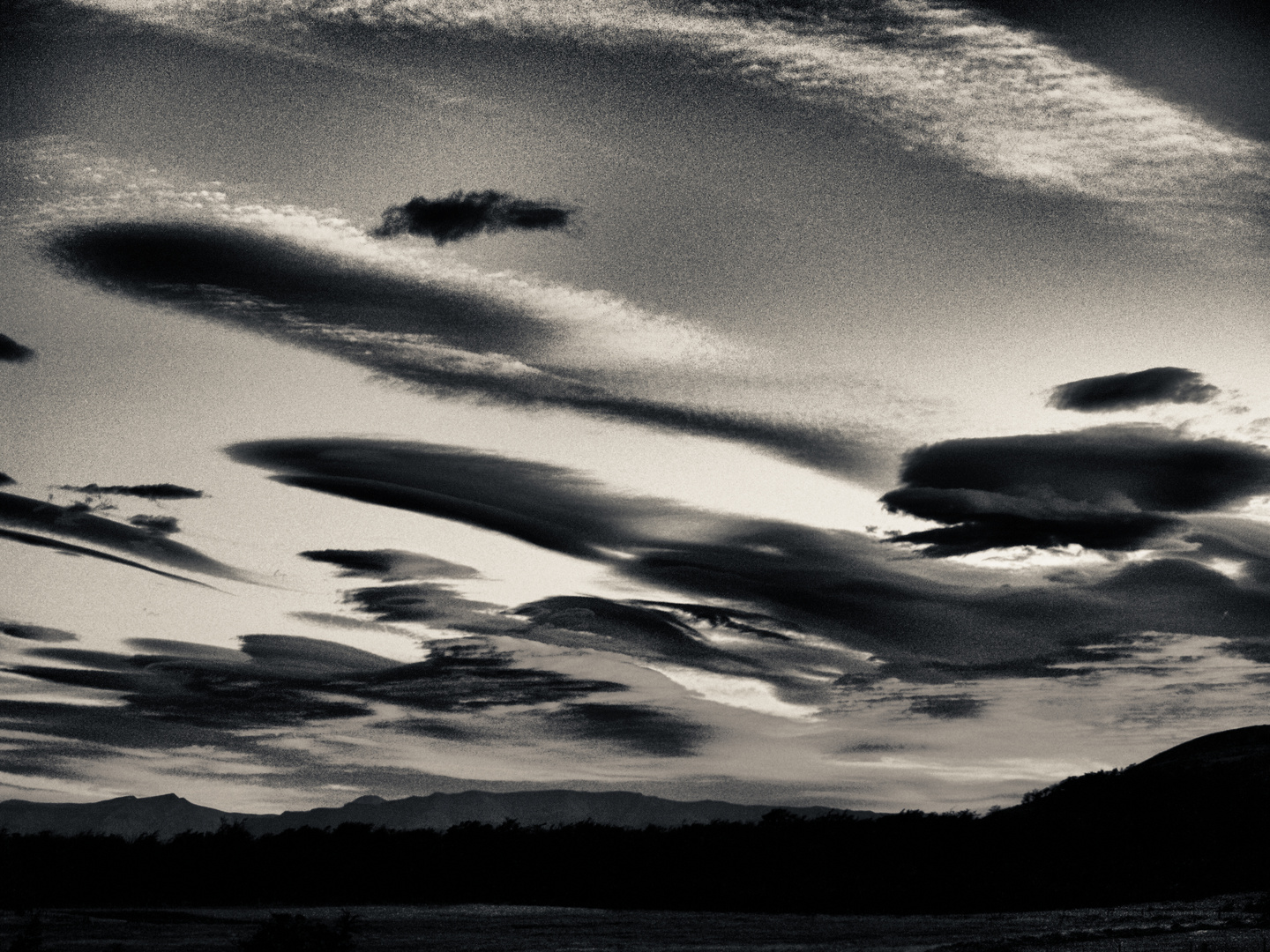 wolken in patagonien ...