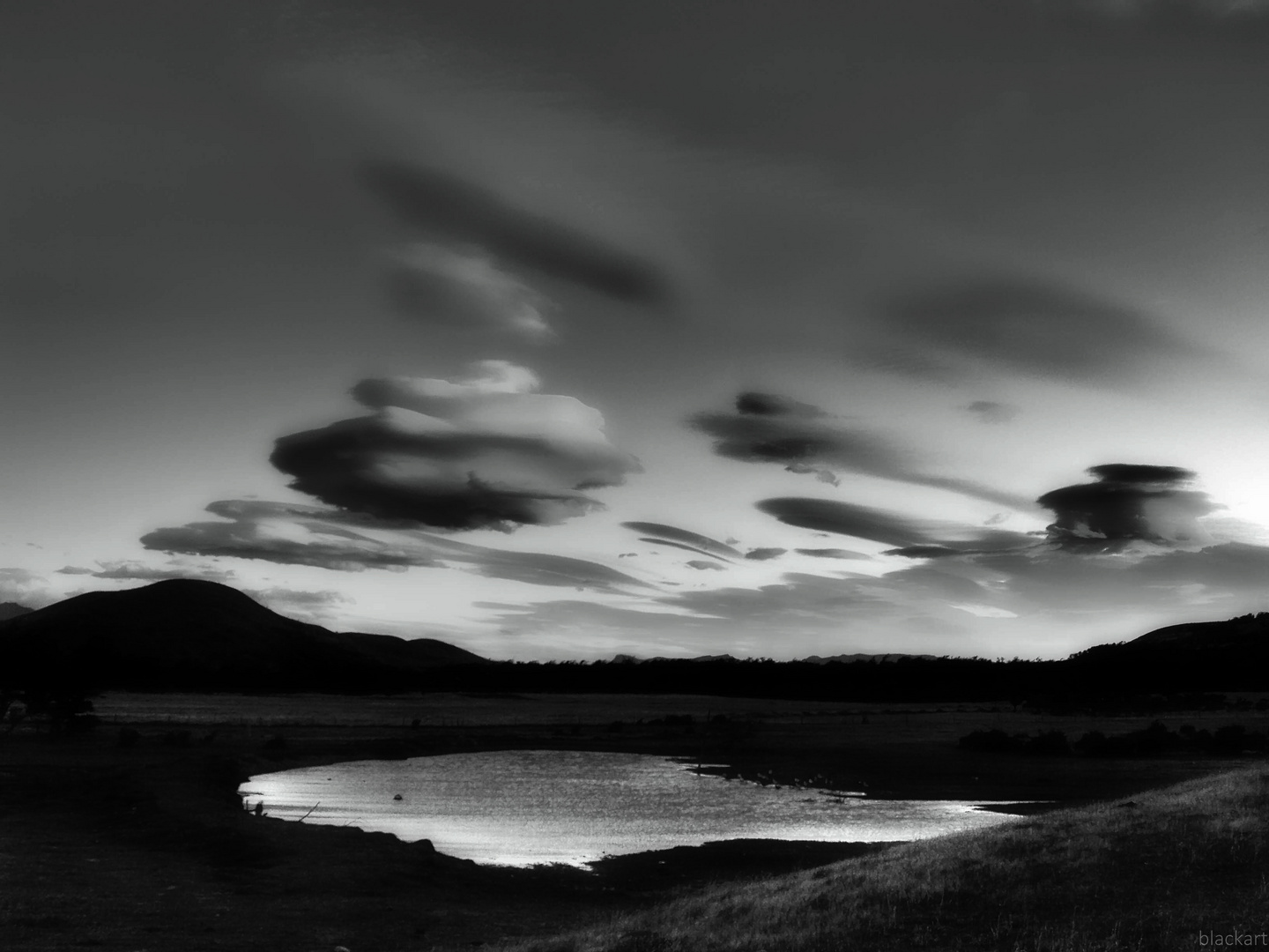 wolken in patagonien ..