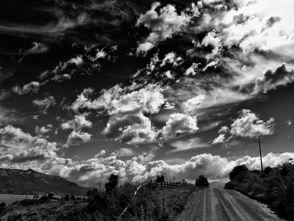 wolken in patagonien ...