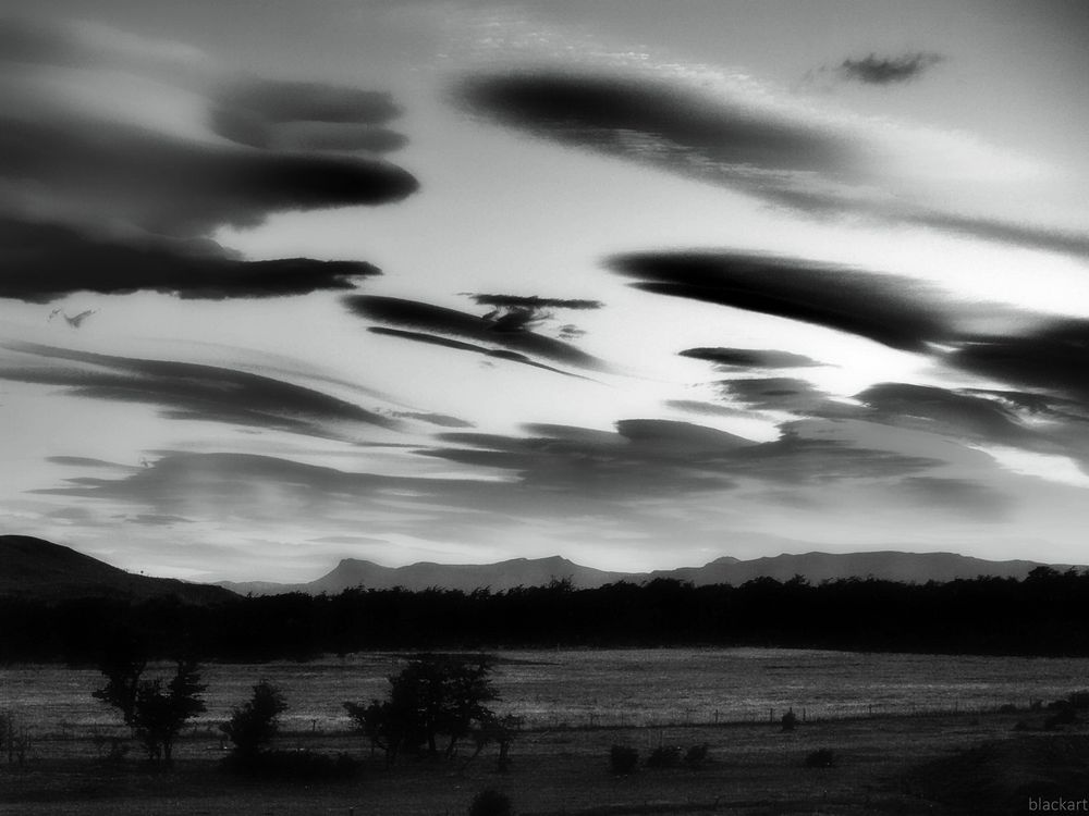 wolken in patagonien ...