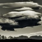 wolken in patagonien .