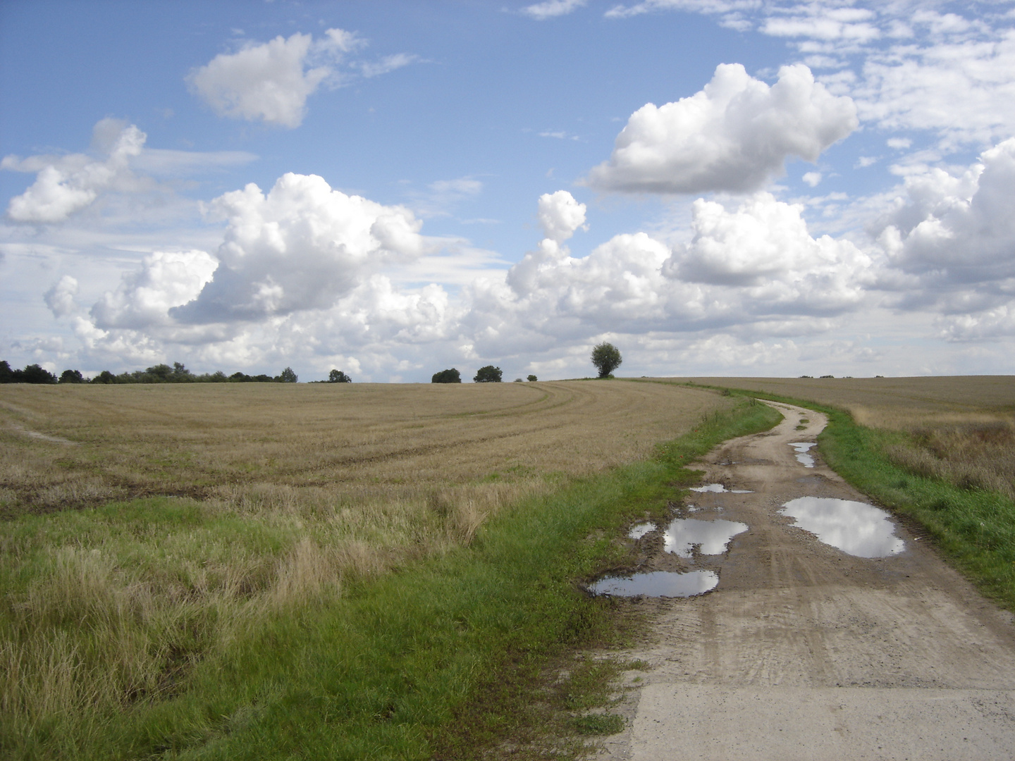 Wolken in Poel