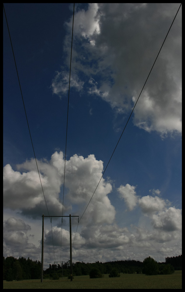 Wolken in Schweden